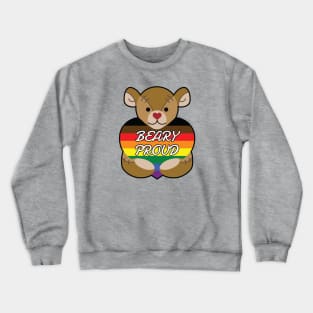 Beary Proud - Brown (2) Crewneck Sweatshirt